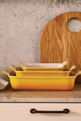 Le Creuset Large Stoneware Heritage Rectangular Dish, 32cm