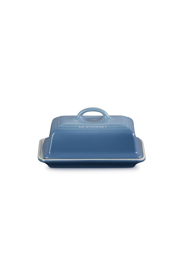 Slide View: 1: Le Creuset Stoneware Butter Dish