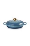 Thumbnail View 3: Le Creuset Signature Cast Iron Shallow Casserole, 30cm