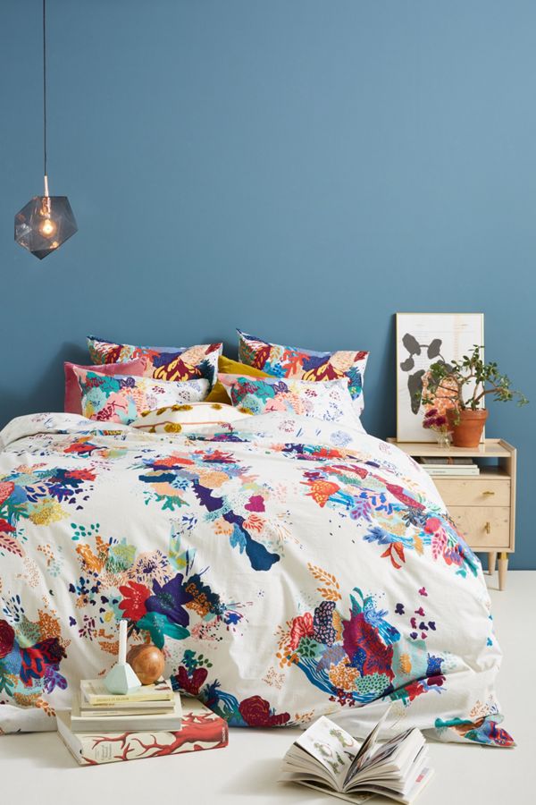 Delrey Duvet Cover Anthropologie Uk