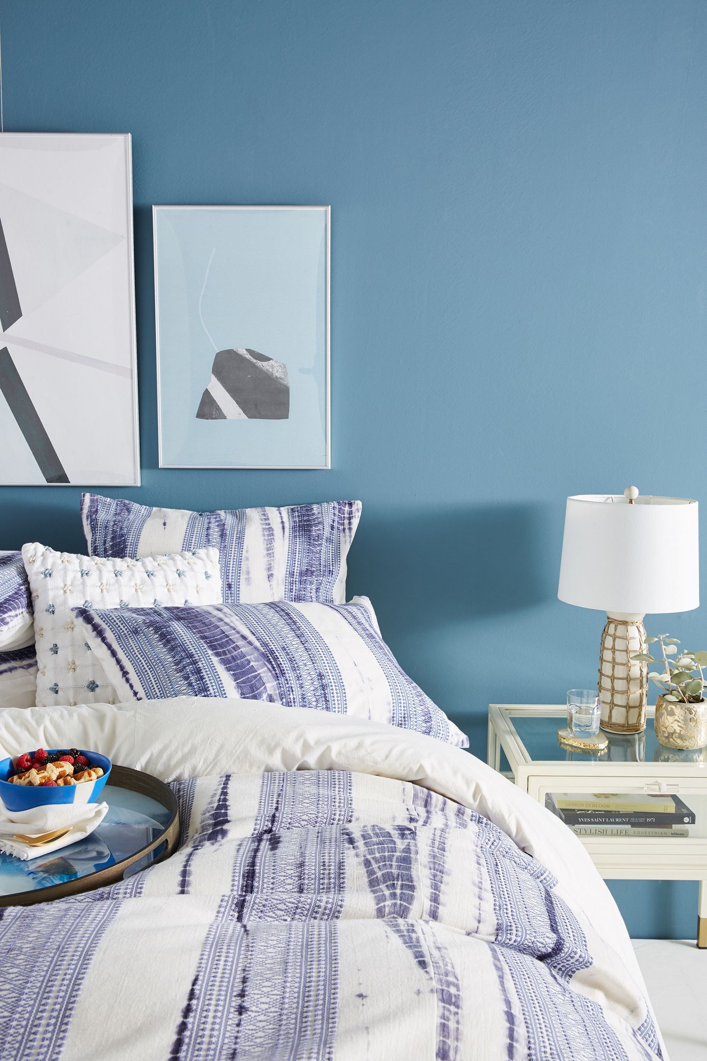 Dyed Indigo Duvet Cover Anthropologie