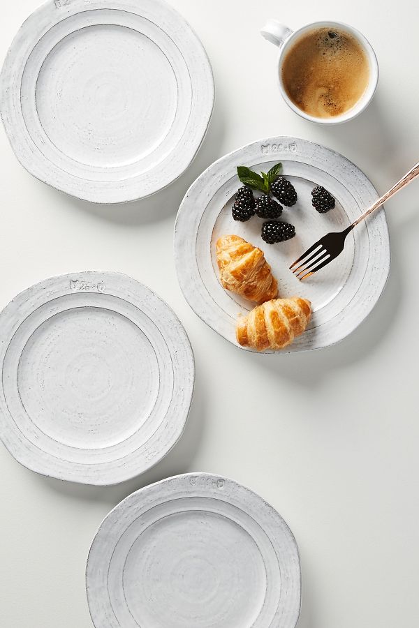 Slide View: 5: Set of 4 Glenna Side Plates