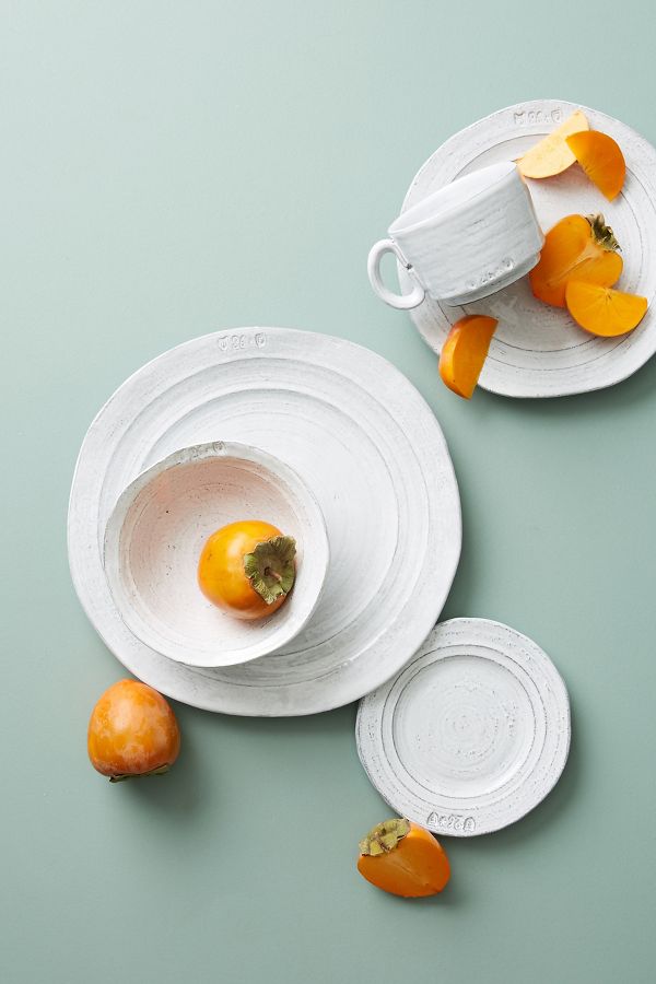 Slide View: 6: Set of 4 Glenna Bread Plates