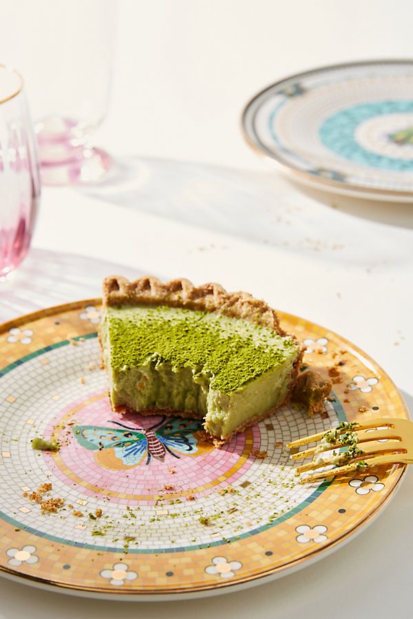 Slide View: 1: Garden Tile Canape Plate