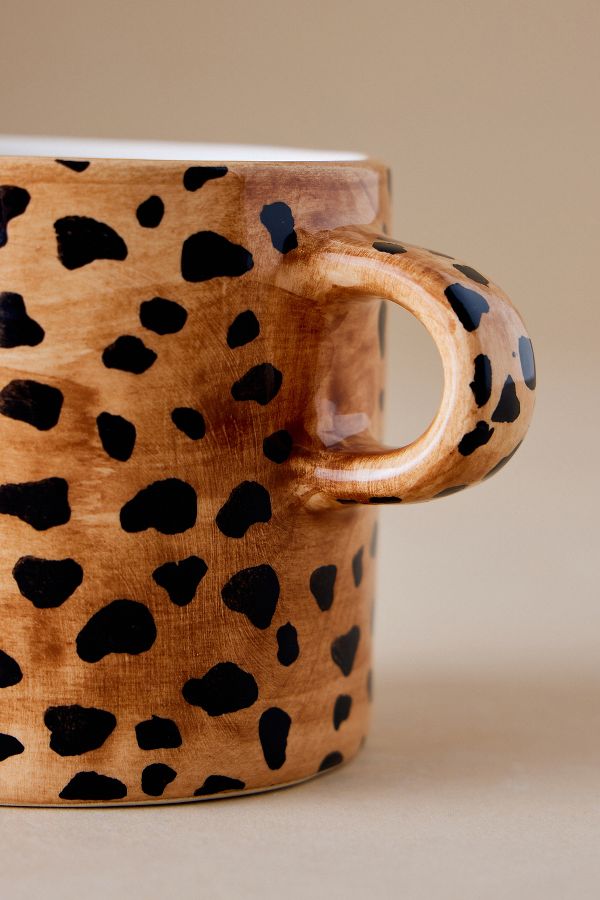 Vista de diapositivas: 2: Taza Leopardo Anna + Nina