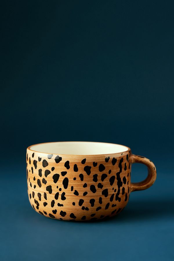 Vista diapositiva: 1: Tazza Cappuccino Leopardata Anna + Nina