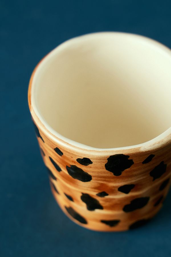 Slide View: 3: Anna + Nina Leopard Espresso Tasse