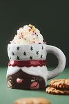 Thumbnail View 1: Isabela Dos Santos Mr & Mrs Claus Stoneware Mug