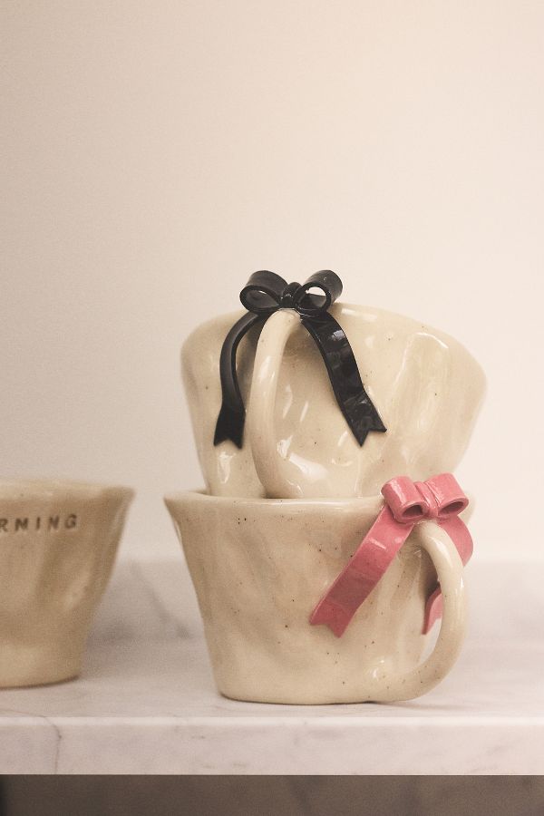 Slide View: 2: Naetive Studio Bow Mug