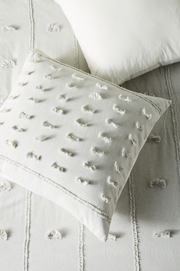 Embellished Tilly Square Pillowcase Anthropologie Uk