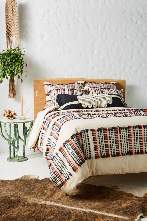 Woven Jarrell Duvet Cover Anthropologie