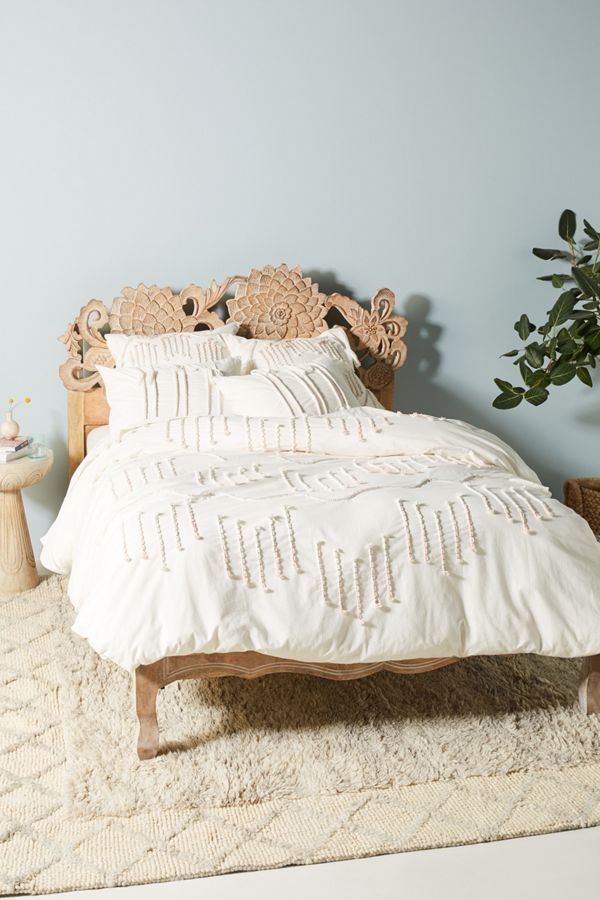 Embellished Eula Duvet Cover Anthropologie