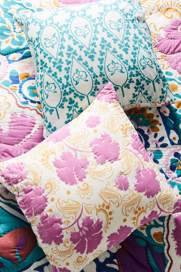 Leticia Square Pillowcase Anthropologie Uk