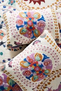 Slide View: 1: Delissa Cotton Printed Shams, Set of 2