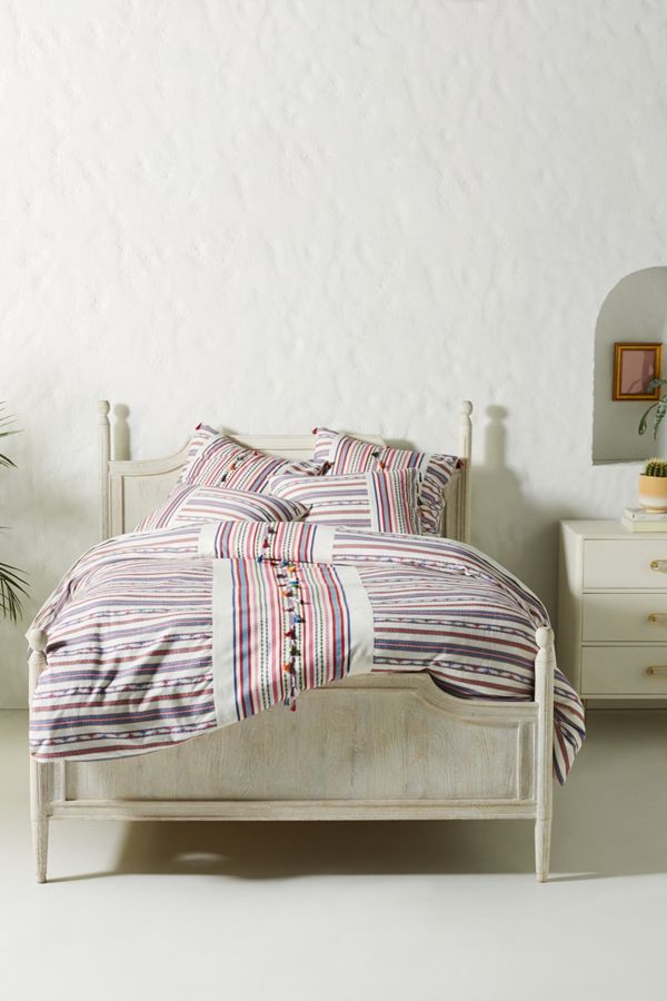 Woven Rosado Duvet Cover Anthropologie Uk