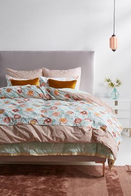 anthropologie duvet cover