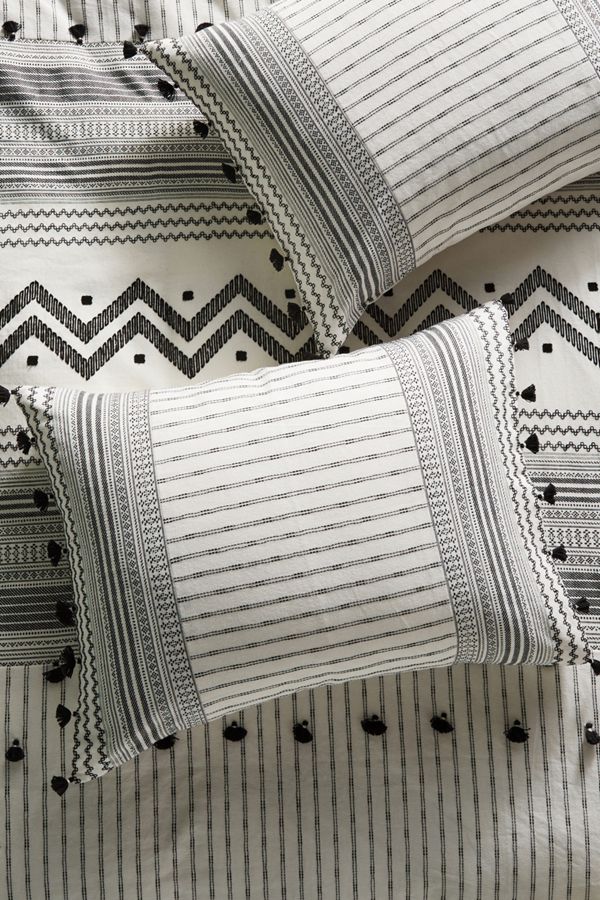 Set Of 2 Embellished Pendana Pillowcases Anthropologie Uk
