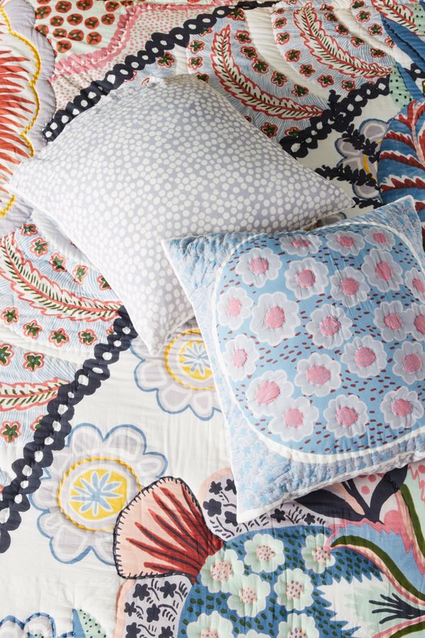 Nieves Square Pillowcase Anthropologie Uk