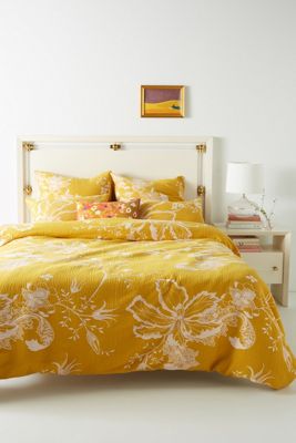 Yellow Duvet Covers Full Queen King Sizes Anthropologie