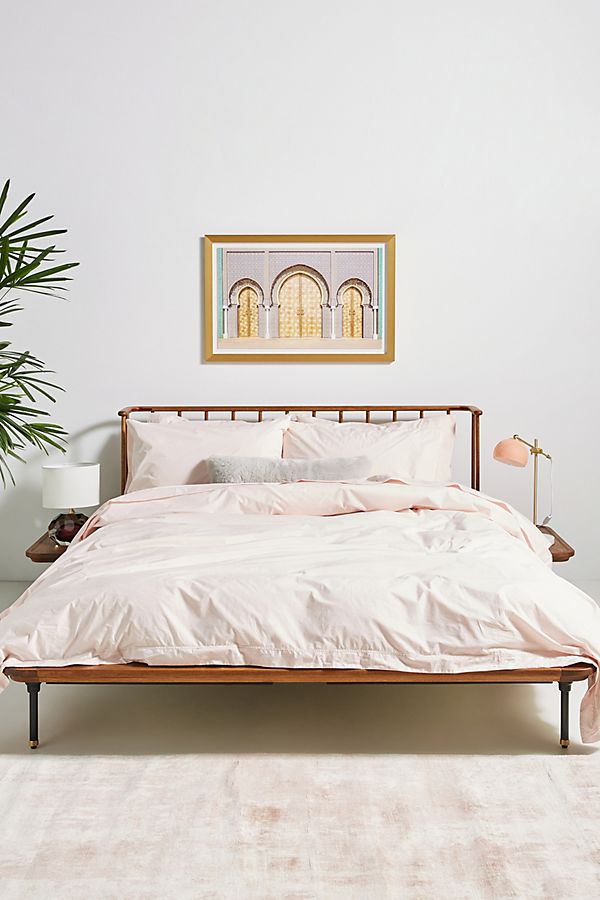 Slide View: 1: Alterra Pure Organic Percale Duvet Cover