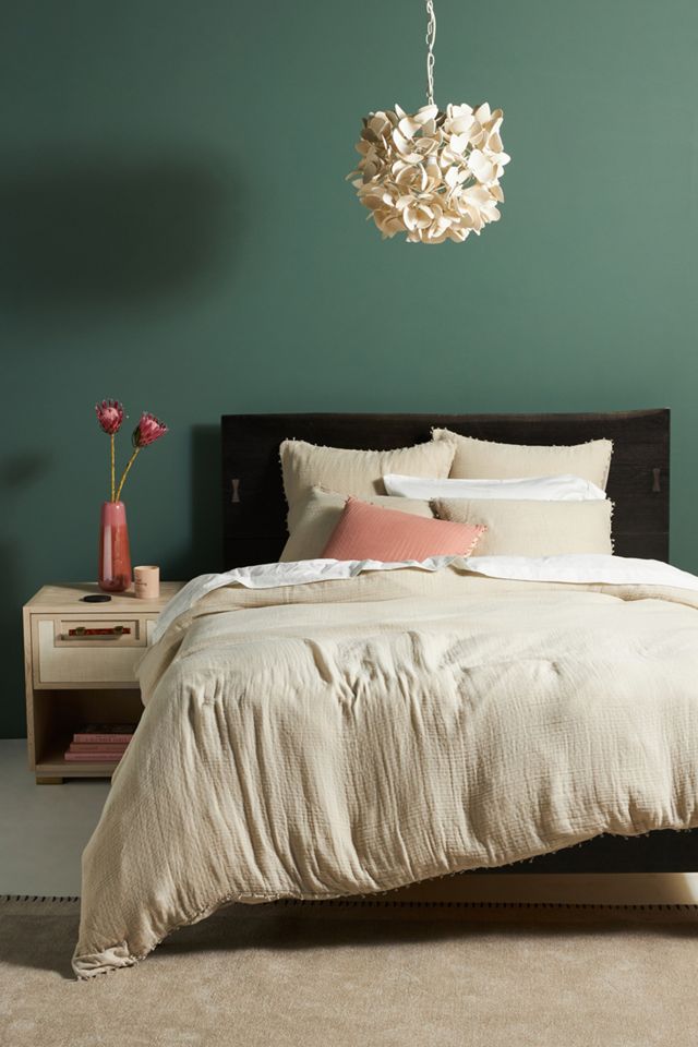 Reversible Airy Gauze Duvet Cover