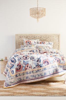 Blue Unique Quilts Bedding Coverlets Anthropologie