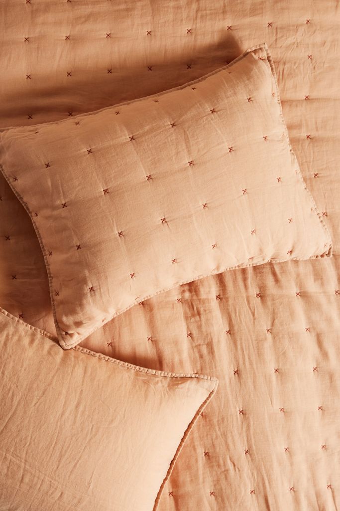 Moderna Quilted Shams, Set of 2 Anthropologie