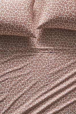 Organic Cotton Sateen Printed Sheet Set