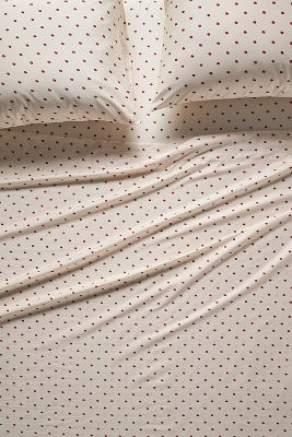 Organic Cotton Sateen Printed Sheet Set