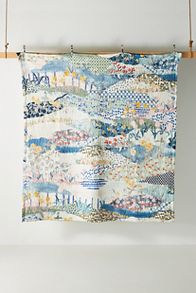 Slide View: 4: Rosalind Cotton Voile Printed Quilt