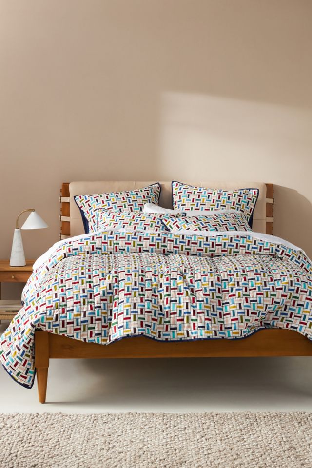 Anna Spiro Tile Quilt | Anthropologie UK