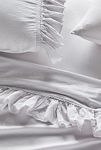 Thumbnail View 2: Organic Cotton Spa Sateen Ruffled Sheet Set