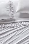 Thumbnail View 1: Organic Cotton Spa Sateen Ruffled Sheet Set