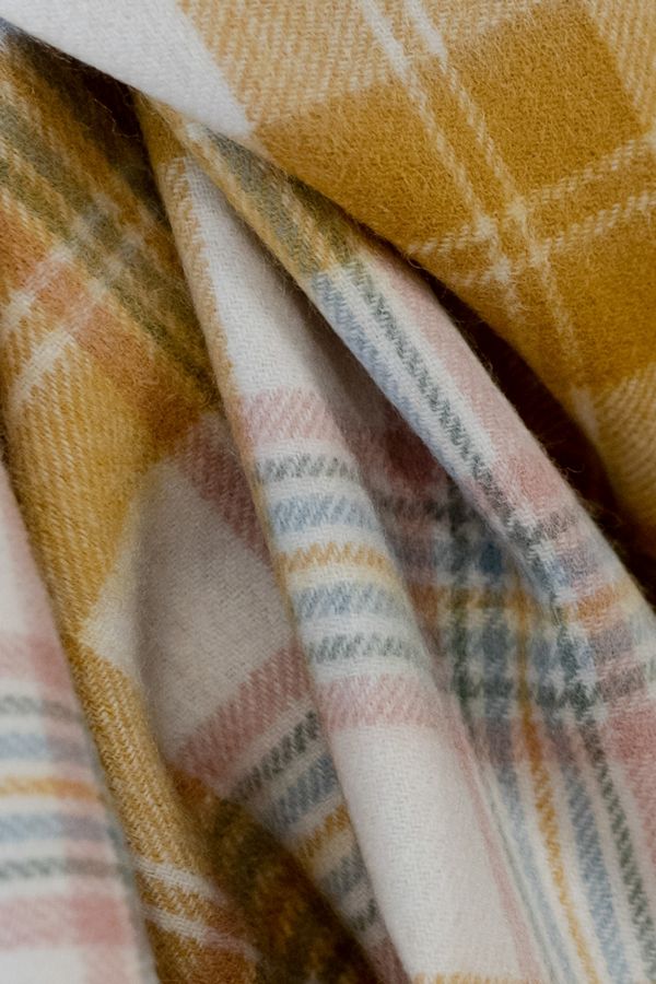 The Tartan Blanket Co. Checked Blanket Anthropologie UK