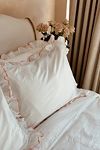 Thumbnail View 1: Sukun Provence Dusty Pink Cotton Sateen Bedding Set