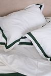 Thumbnail View 2: Sukun Notting Hill Green Cotton Sateen Bedding Set