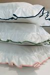 Thumbnail View 2: Sukun Provence Teal Cotton Sateen Pillowcase, Set of 2