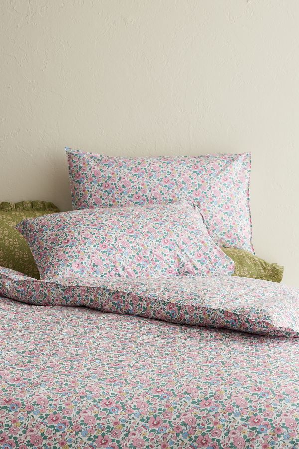 Slide View: 3: Coco & Wolf Betsy Candy Floss Cotton Duvet Set