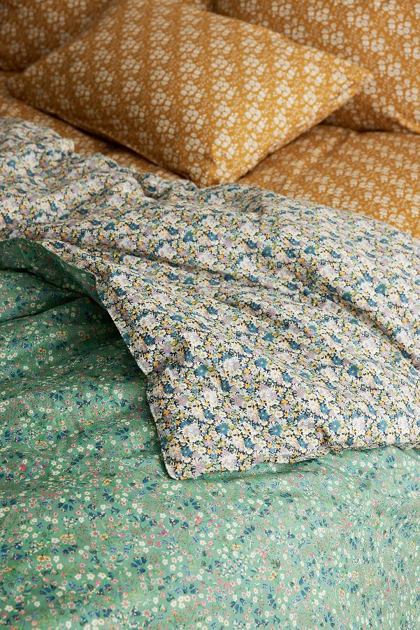 Slide View: 2: Coco & Wolf Donna Leigh Green & Libby Quilted Bedspread