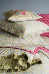 Thumbnail View 1: Coco & Wolf Capel Pistachio, Lodden & Betsy Sage Patchwork Square Cushion