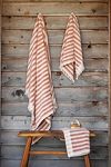 Thumbnail View 1: Piglet In Bed Sand Shell Pembroke Stripe Towel