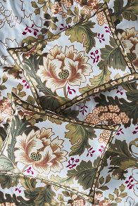 Slide View: 1: Marguerite Cotton Slub Printed Floral Shams, Set of 2