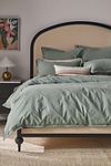 Thumbnail View 1: Taylor Organic Cotton Percale Embroidered Duvet​