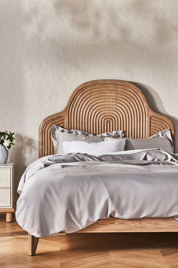 Slide View: 1: Sijo AiryWeight Eucalyptus Duvet Cover