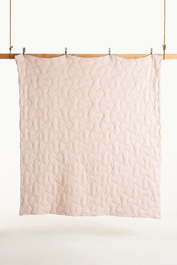 Slide View: 4: Constance Cotton Jersey Cloud Quilt