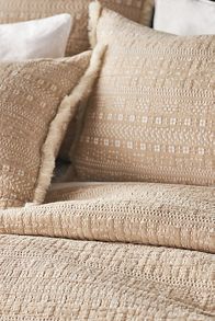 Slide View: 2: Zuri Cotton Jacquard Coverlet 