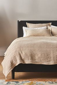 Slide View: 1: Zuri Cotton Jacquard Coverlet 