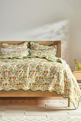 Iluka Cotton Printed Floral Quilt