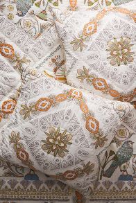 Slide View: 1: Feyra Cotton Printed Euro Sham