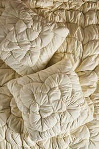 Slide View: 1: Skylar Cotton Textured Euro Sham